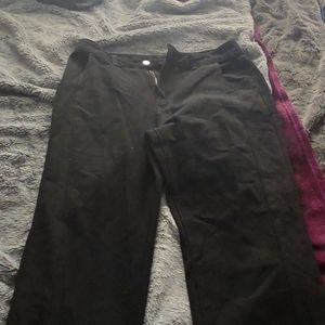 Shein black straight leg jeans large